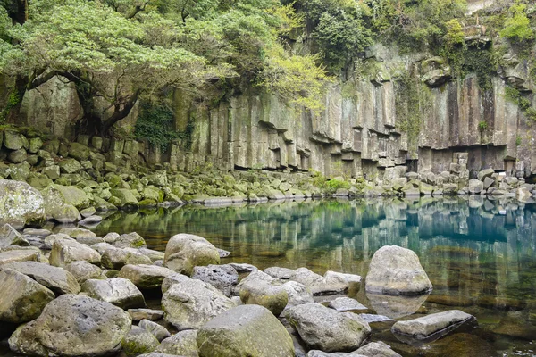 Cheonjeyeon No. 1 cascade — Stock Photo, Image