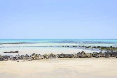 Jeju Adası Woljeongri beach