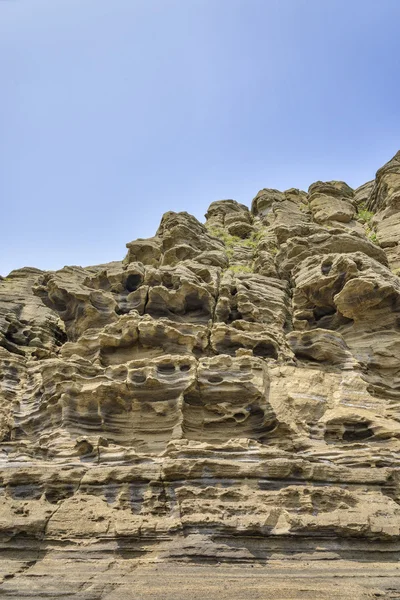 Strange Rocks at Yoengmeri Beach in Jeju — Stock Photo, Image