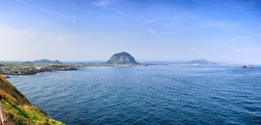 Jeju-do, Korea - April 11. 2015: View of Olle trail No.10