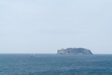 Jeju-do, Korea - April 12, 2015: Beom Island in Jeju, Korea.