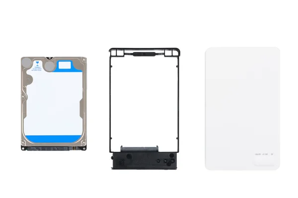 Caso HDD y Recinto Externo — Foto de Stock