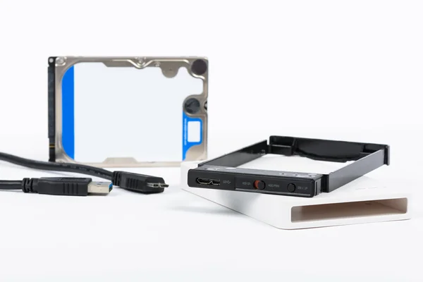 Externe HDD Enclosure geval — Stockfoto