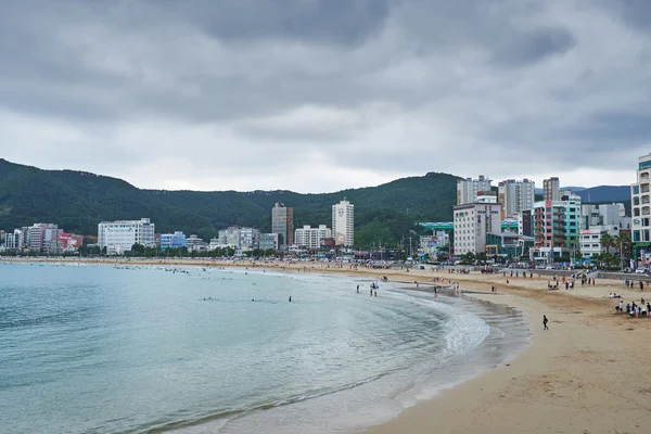 釜山-2015 年 9 月 19 日: 浴场 — 图库照片