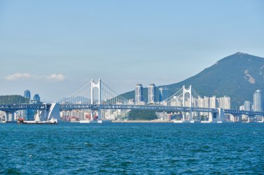 Gwangan büyük asma köprü 