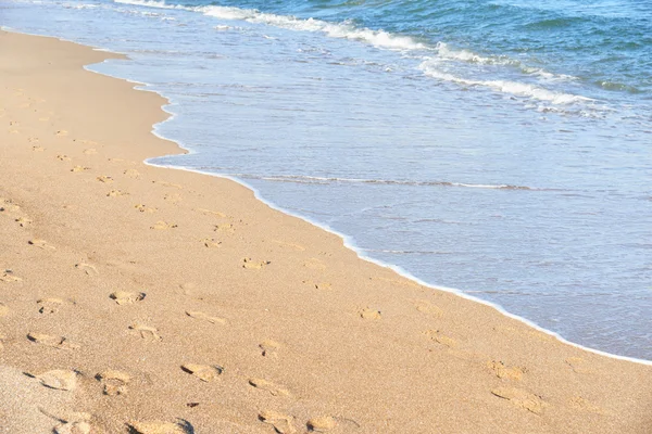 Primer plano de la playa de arena —  Fotos de Stock