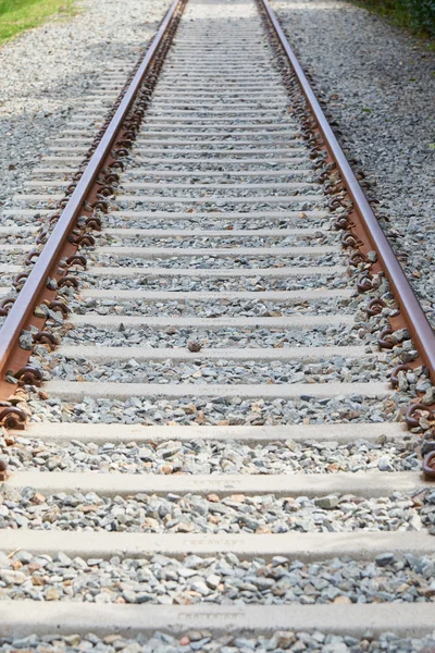 Closeup of railroad — Stock Photo, Image