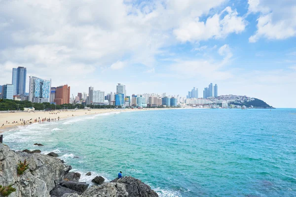 Krajina Haeundae Beach — Stock fotografie