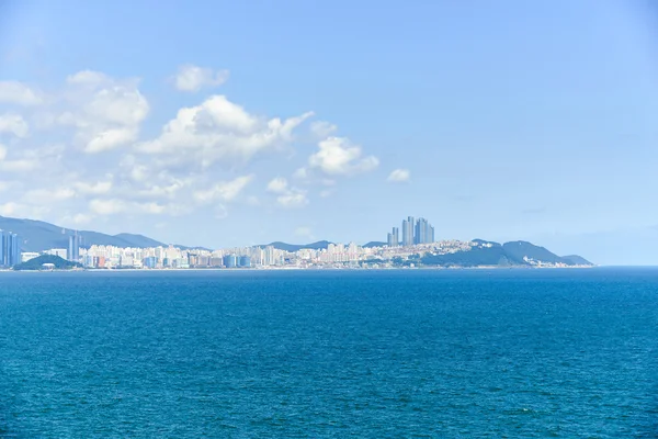 Whole view of Haeundae — 图库照片