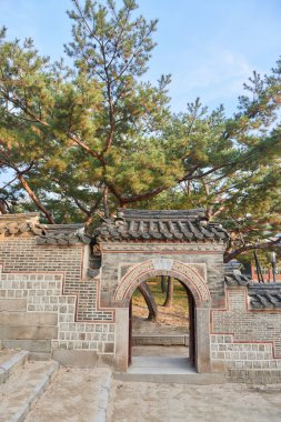 Kapı ve Deoksugung duvar