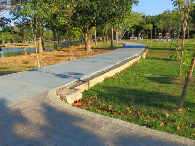 Parkın güzel manzarası