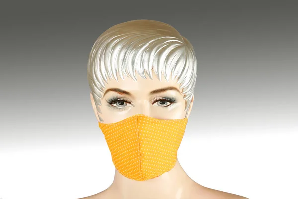 Close View Medical Mask Healthcare Protection — Fotografie, imagine de stoc