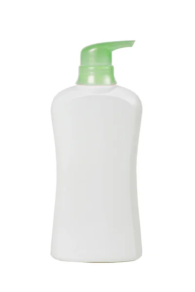 Kosmetické Láhve Izolované Bílém Pozadí — Stock fotografie