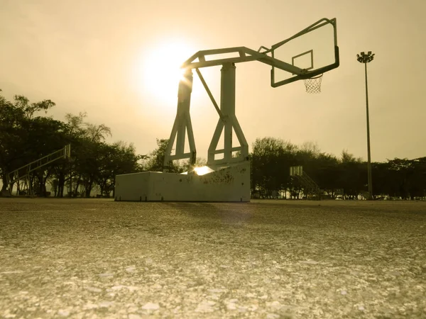 Sokakta Basketbol Potası — Stok fotoğraf