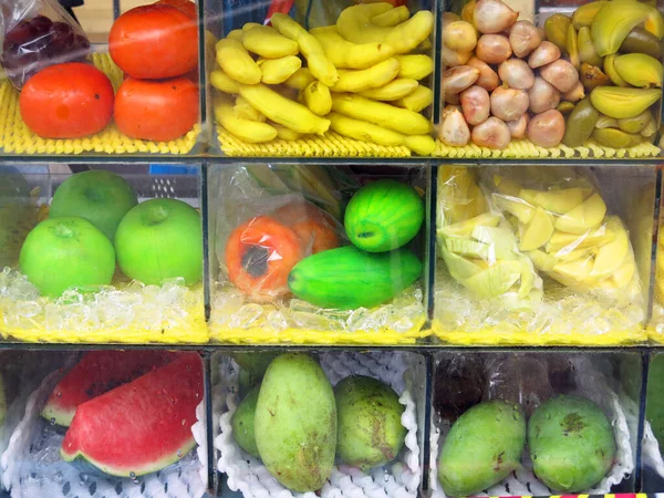Frutas Hortalizas Frescas Mercado —  Fotos de Stock