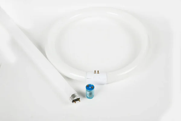 White Plug Light Background — Fotografia de Stock