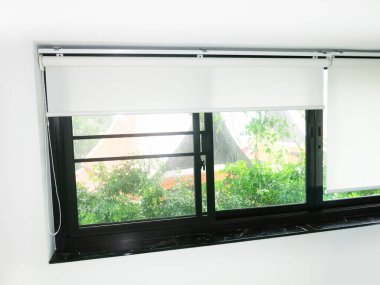 bir binanın modern iç mimarisi, pencere