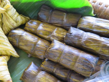 Lezzetli Asya yemeklerini yakın plan