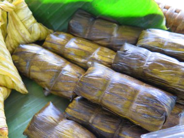 Lezzetli Asya yemeklerini yakın plan