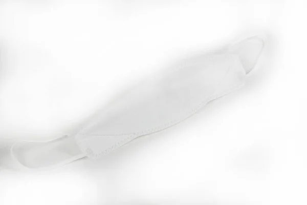 White Disposable Mask Light Background — Stock Photo, Image