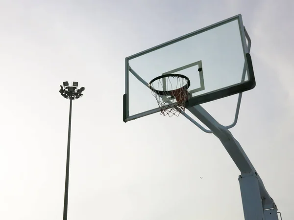 Basketball Hoop Street — Stock Photo, Image