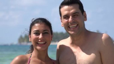 Yaz tatil mutlu turist