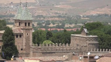 İspanyolca kale duvarları ve ortaçağ mimarisi