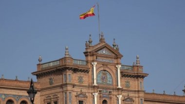 İspanyolca Kraliyet Sarayı İspanyol bayrağı