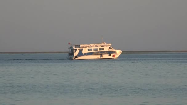 Turismo Marítimo Ferry Pasajeros — Vídeo de stock