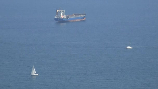 Barcos y barcos oceánicos — Vídeos de Stock