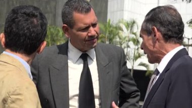 Stres veya kaygı ile iş adamı