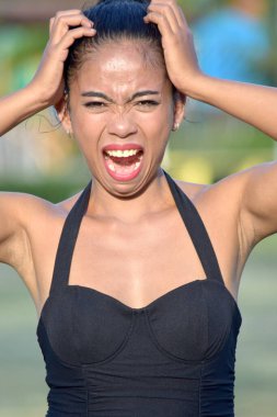 Stresli Güzel Azınlık Kişisi