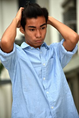 Endişeli Bir Erkek Kişi