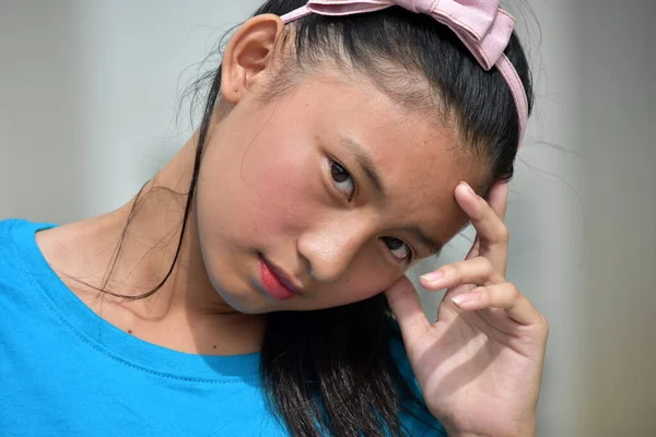 Filipina Female Stress — Stock Photo, Image