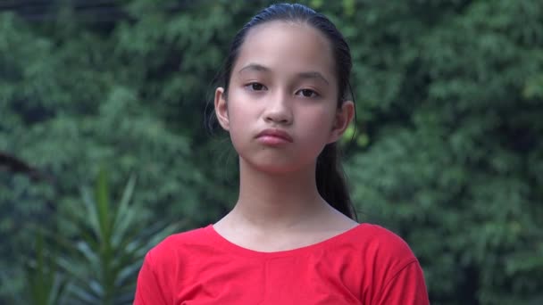 シリーズアジアのティーンの女の子 — ストック動画