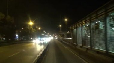 Otobüs, toplu taşıma, gece, akşam