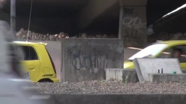 Şehirdeki trafik sıkışıklığı