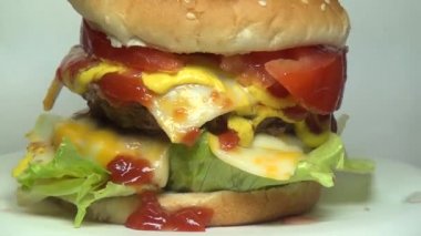 hamburger, hamburger, fast food