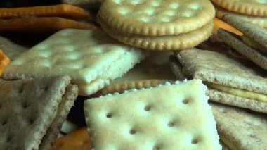 kraker, cips, çerez, gıda