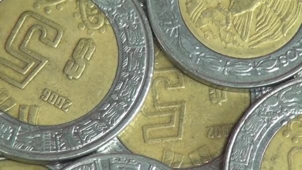 Moneda Internacional, Moneda, Dinero, Soles Peruanos — Vídeos de Stock