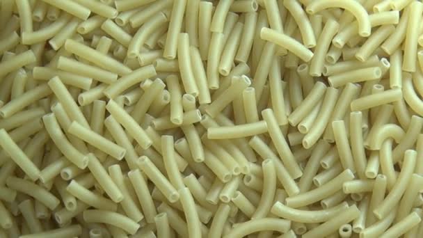 イタリア料理食品、パスタ麺 — ストック動画