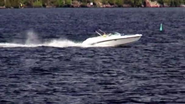 Speedboats, Powerboats, Motorboats — Stock Video