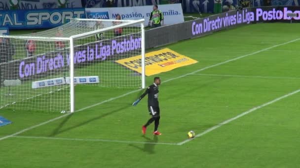 Voetbal keeper, speler, futbol, sport — Wideo stockowe