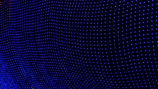 Disco luzes, piscando, colorido — Vídeo de Stock