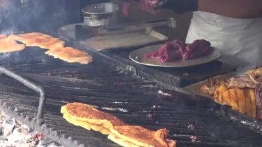 ızgara etler, Barbekü, pişirme, gıda