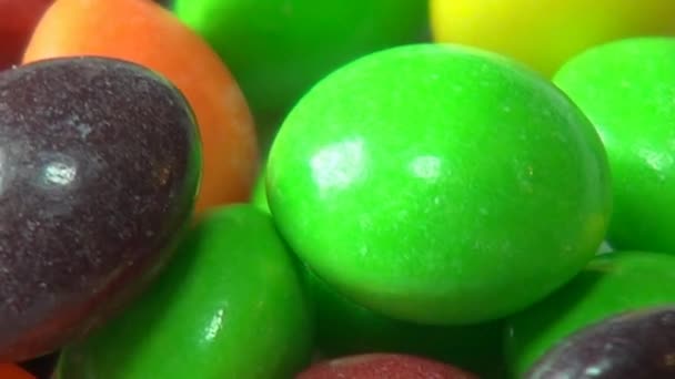 Cukierki, słodycze, suger, traktuje — Wideo stockowe