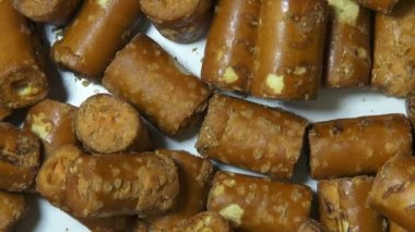 abur cubur simit, önemsiz foods, pişmiş