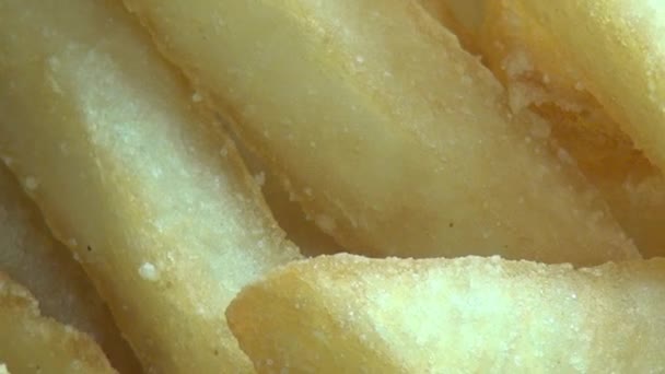 French Fries, Potatos, Fast Food — Stock Video