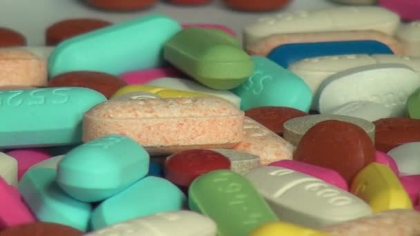 Pills, Medicine, Drugs, Health — Stock Video