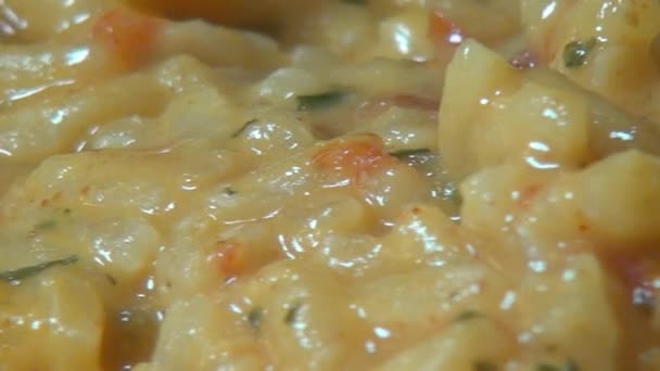 Mexican Rice, Mexican Foods, Grains — Stock Video